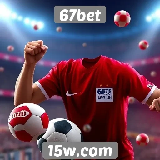 Apostas esportivas em destaque no 67bet